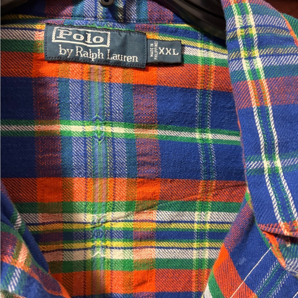 Polo Ralph Lauren Plaid Shirt XXL